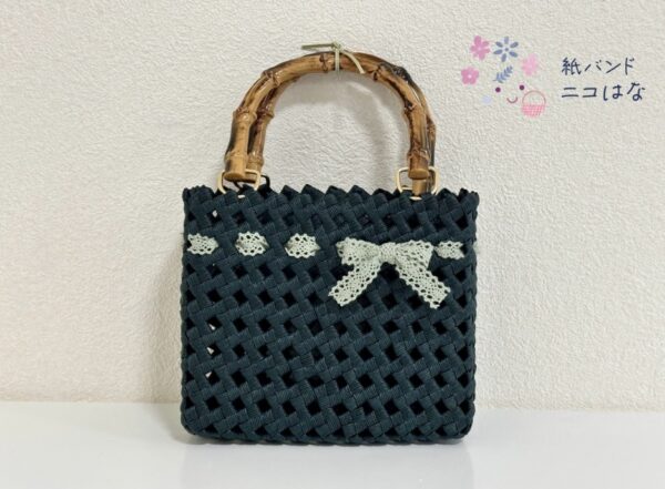 クラフトバンドのバッグ